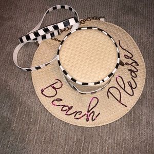 Betsey Johnson Beach Hat Purse